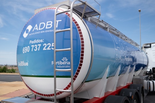 Adbtrasemisa branded AdBlue tanker from the company website